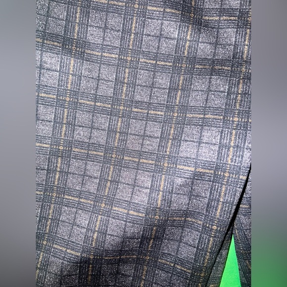 Calvin Klein Gray Checkered Trousers size 4 - Picture 4 of 9